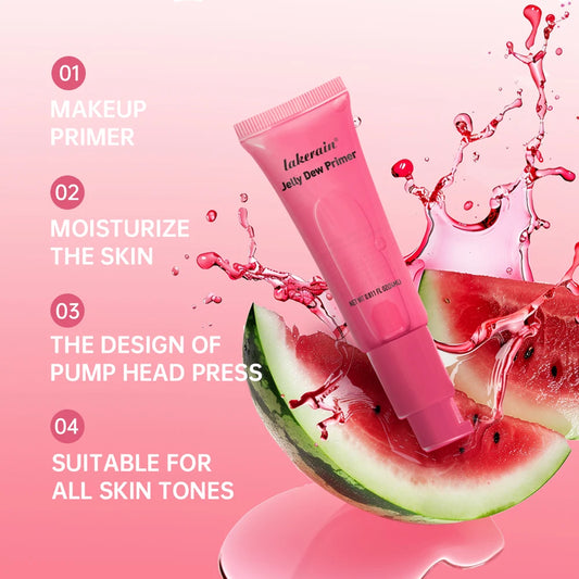 ibcccndc Watermelon Jelly Face Primer – Hydrating & Smoothing Makeup Primer Peaceful Pleasures Health and Wellness