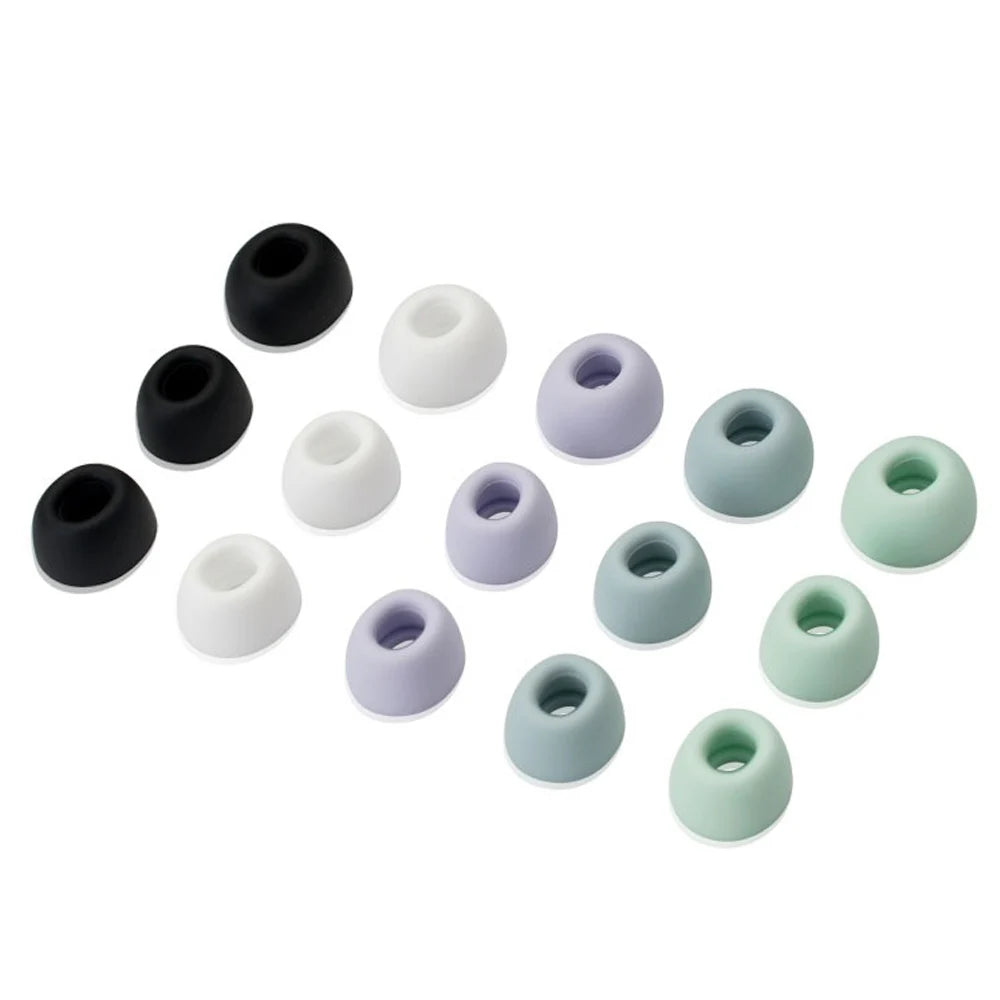 6PCS Silicone Ear Tips Fit For Redmi Buds6 Pro/ Buds5 Pro Ear Tips Earcup Sleeve S/M/L In Ear Buds Comfortable And Easy To Wear Peaceful Pleasures Health and Wellness