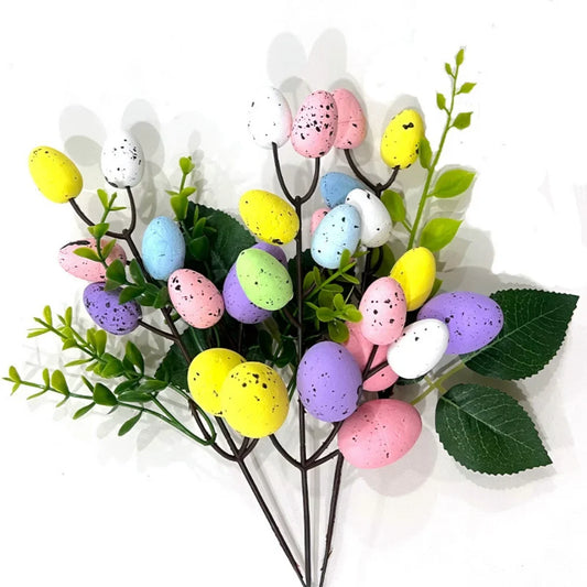 Easter Egg Flower Branch DIY Spring Tree Decoration | Rabbits Easter Floral Decoration Oasis Select