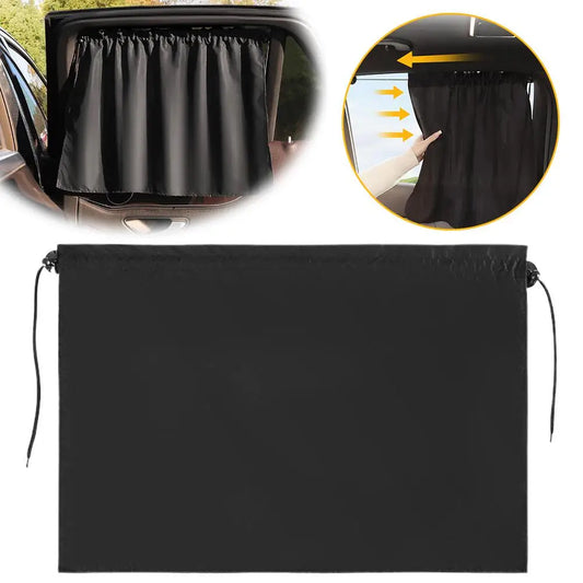 Car Shade Side Curtain Sun Protection Thermal Insulation Blackout Curtain Shade Privacy Curtain Car Interior Decoration Peaceful Pleasures Health and Wellness