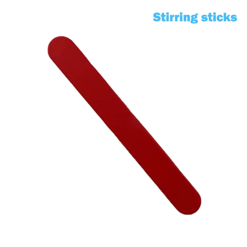 Silicone Hair Removal Wax Bowls for Easy Waxing Peaceful Pleasures Health and Wellness Sticks Red