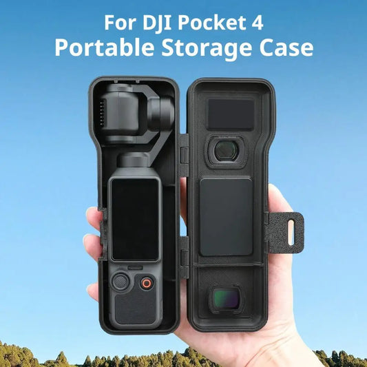 DJI Osmo Pocket 4 Protective Case with Lanyard & Filter Slots Camera Protective Case Oasis Select
