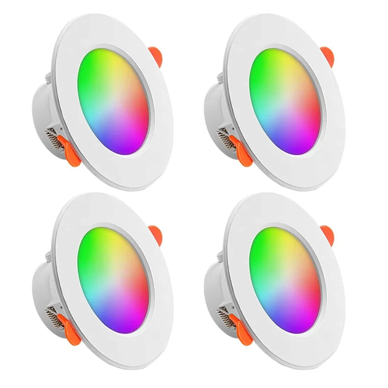 RUNTOIN 10W Anti-Glare LED COB Recessed Downlight | Ceiling Spot