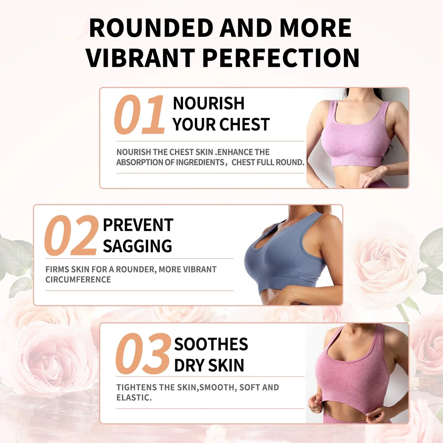 OceAura Rose Breast Firming & Lifting Essential Oil 30ml