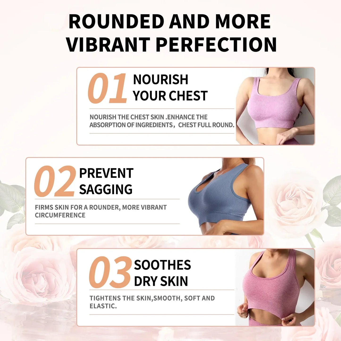 OceAura Rose Breast Firming & Lifting Essential Oil 30ml