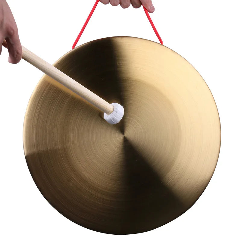 22 Hand Gong Cymbals Brass Copper Chapel Opera Percussion Instrument