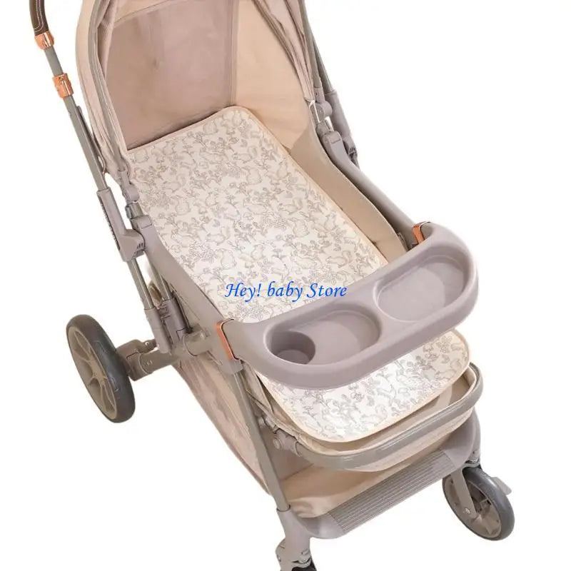 Cotton Crepe Baby Stroller Nappy Pad – Soft Waterproof Cushion