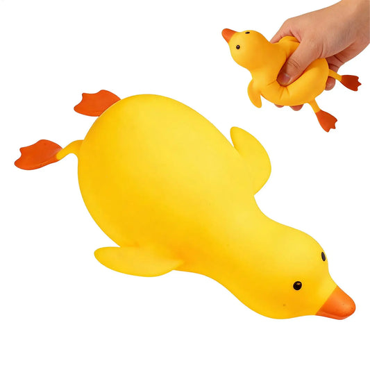 Colorful Duck Squeeze Fidget Toy – Sensory Stretch Toy Gift Squeeze Fidget Toy Peaceful Pleasures Health and Wellness