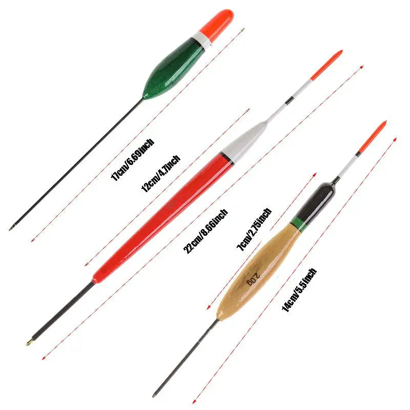 10pcs Fishing Float Set, Lightweight Wooden Fishing Floats, High Sensitivity Bite Indicator, Ideal for Anglers & Beginners Peaceful Pleasures Health and Wellness