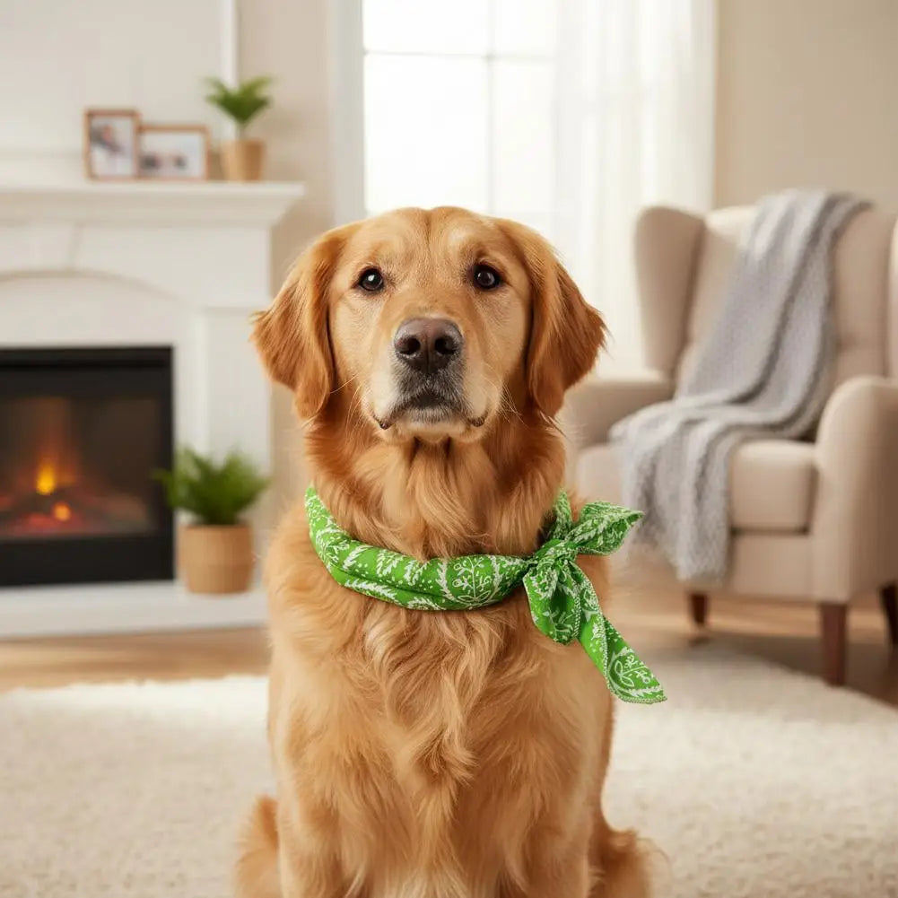 Dog Cooling Collar Summer Pet Cat Dog Ice Scarf Animal People Outdoor Sports Headband Towel Wristband Dog Bibs Pet Dog Supplies Peaceful Pleasures Health and Wellness
