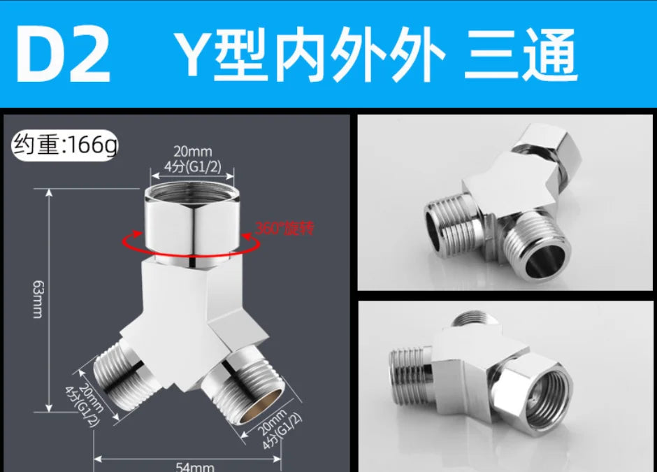 G1/2 Brass Triangle Valve – Water Stop Valve | Bathroom & Laundry
