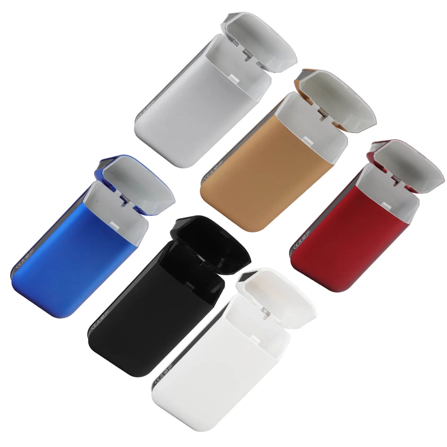 Cigarette Case Dual Use Pressure Proof Adjustable Height Keep Freshing Cigarette Box Holiday Gift for Travel Peaceful Pleasures Health and Wellness