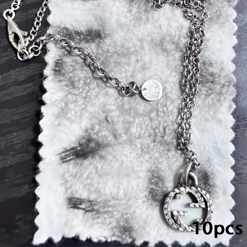 40 Pieces (4 Packs) of Silver Polishing Cloth for Jewelry, Silver Cleaning Cloth, Suitable for Cleaning Rings, Necklaces, Bracelets, and Beads, Anti-Oxidation Polishing Cloth Peaceful Pleasures Health and Wellness