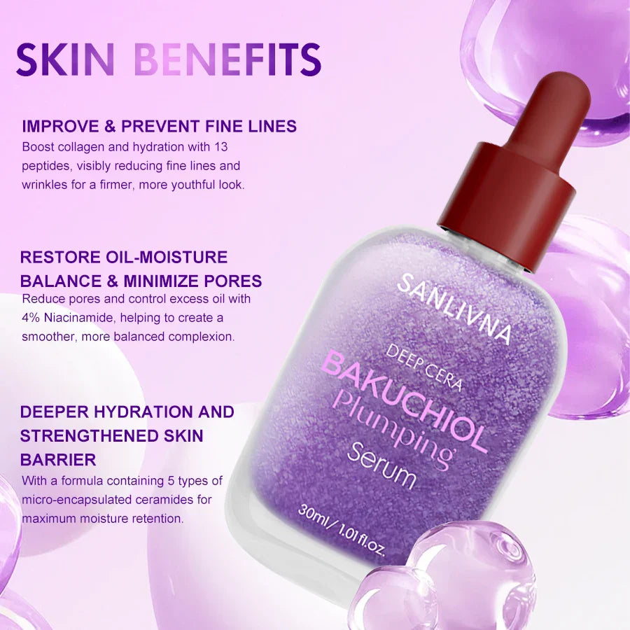 Vitamin C Niacinamide & Bakuchiol Brightening Face Serum | SANENDI