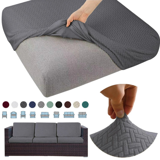 Jacquard Sofa Seat Cushion Slipcover Modern Sofa Cushion Cover Furniture Cushion Cover Chair Cushion Covers Furniture Replacemen Peaceful Pleasures Health and Wellness