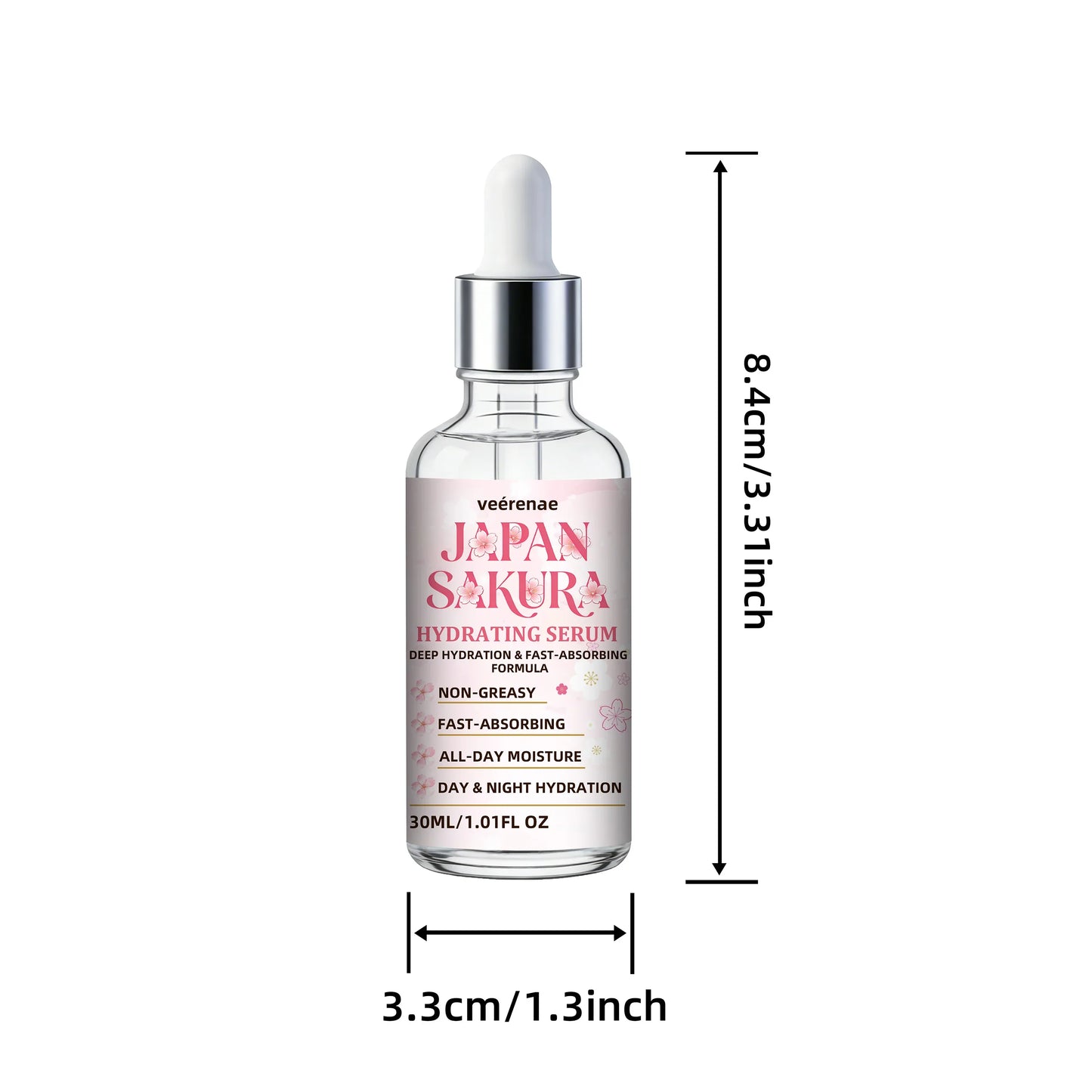 Japan Sakura Hydrating Face Serum – Lightweight Moisturizer