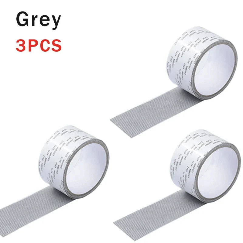 Window Screen Repair Tape – Self-Adhesive Mesh Patch