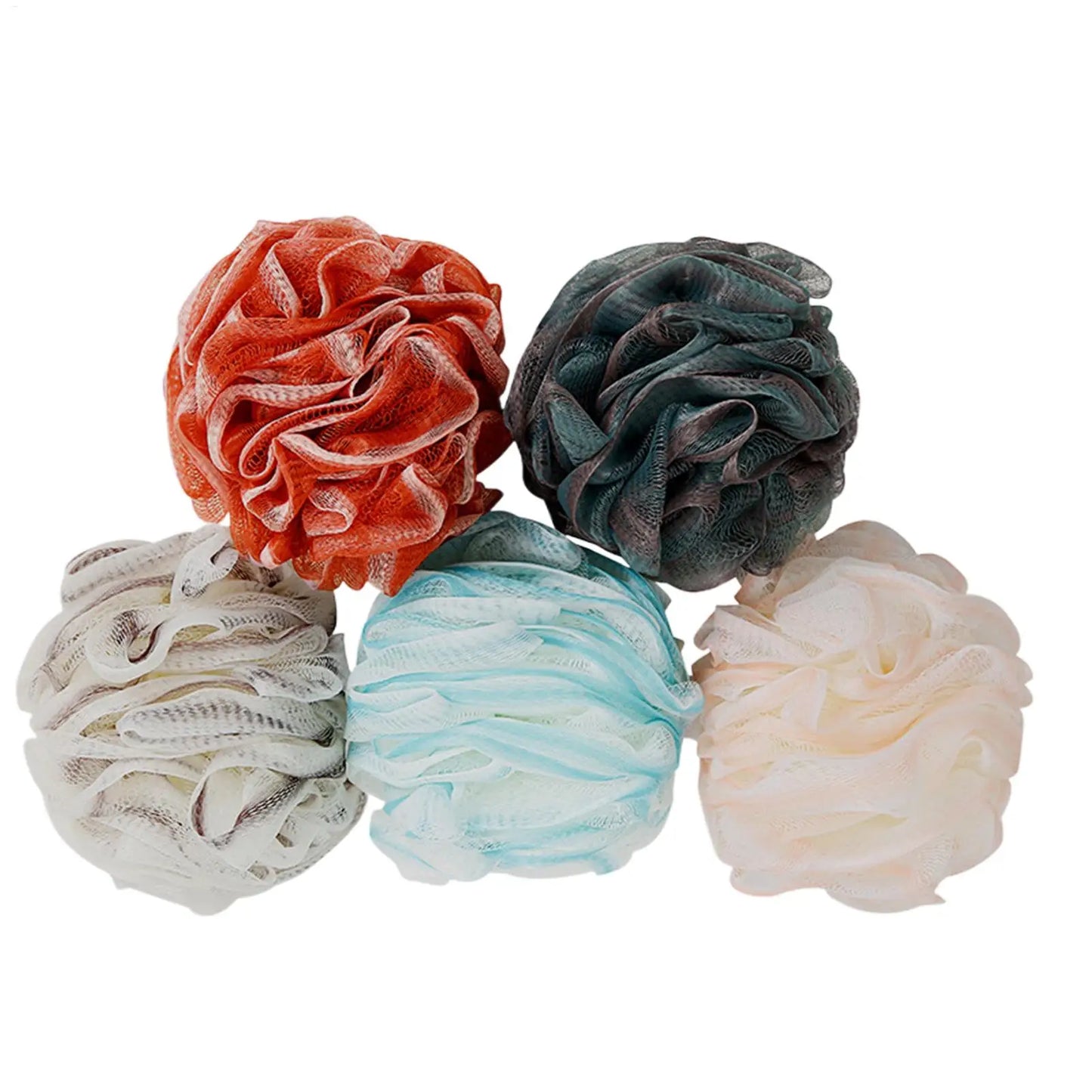 Mesh Bath Loofah Sponge – Foaming Body Scrubber for All Skin