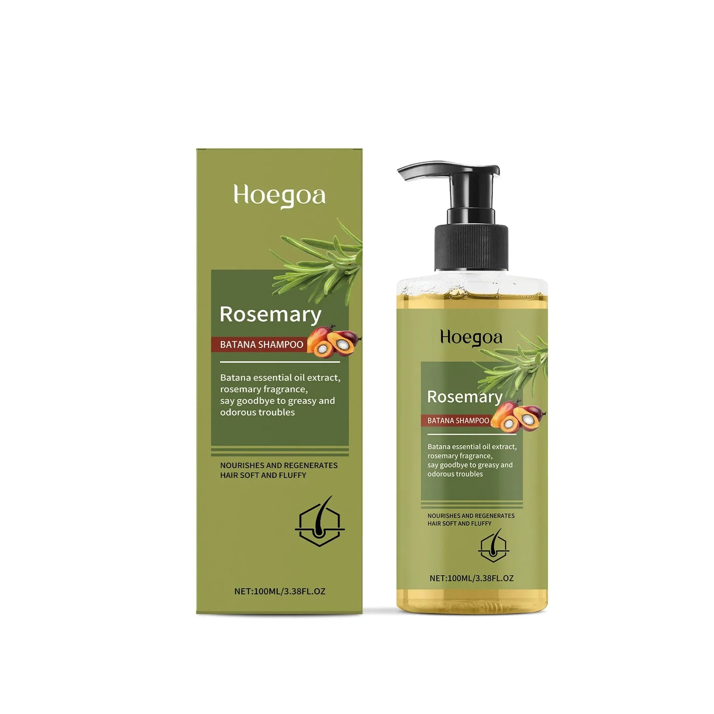 Hoegoa Anti-Dandruff Shampoo Deep Cleansing Scalp Care 100ml