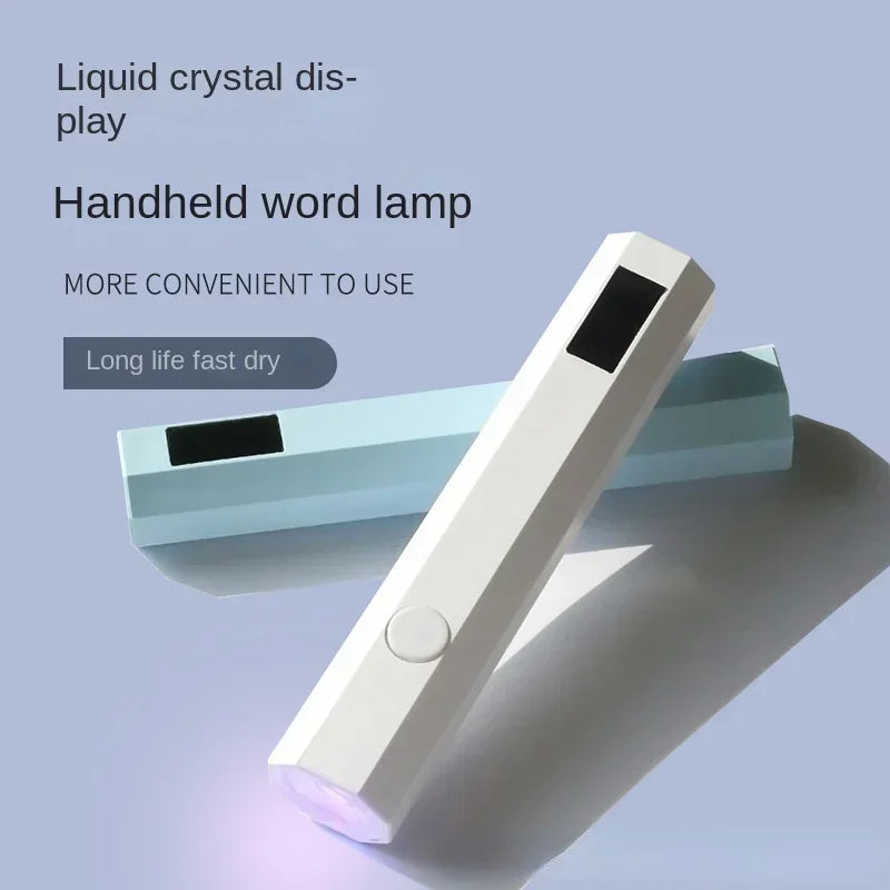 Professional UV LED Nail Lamp Mini Fashion And Powerful Portable Salon Quick Dry USB Nail Dryer Machine Home Phototherapy Tools Peaceful Pleasures Health and Wellness