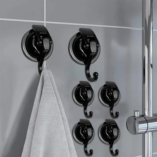 Suction Cup Hooks – No-Drill Reusable Shower & Kitchen Hooks Suction Cup Hooks Peaceful Pleasures Health and Wellness