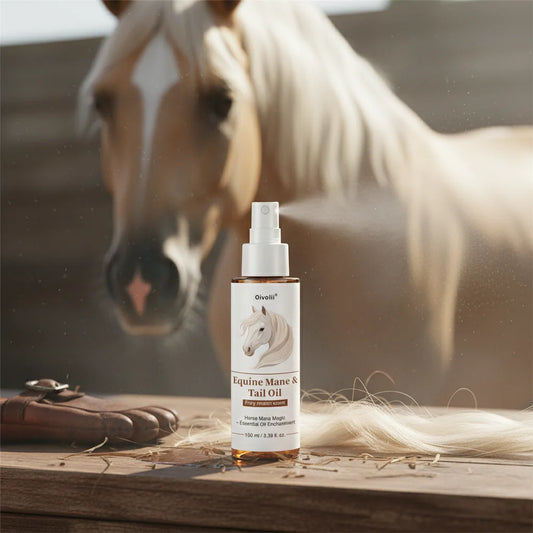 Horse-Hoof Care Oil Spray 100ml Moisturizing Formula For Horses With Even Application Peaceful Pleasures Health and Wellness