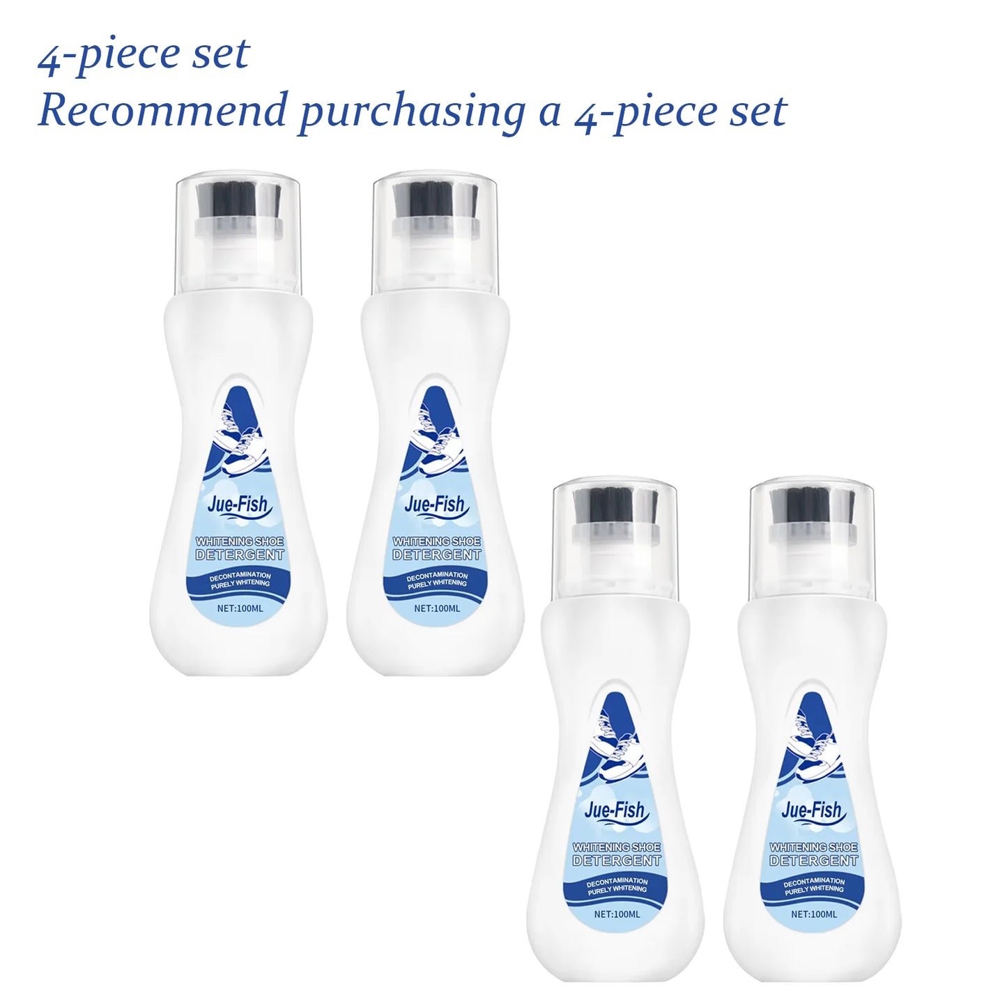 Jue Fish White Shoe Cleaner – Stain & Yellow Edge Remover