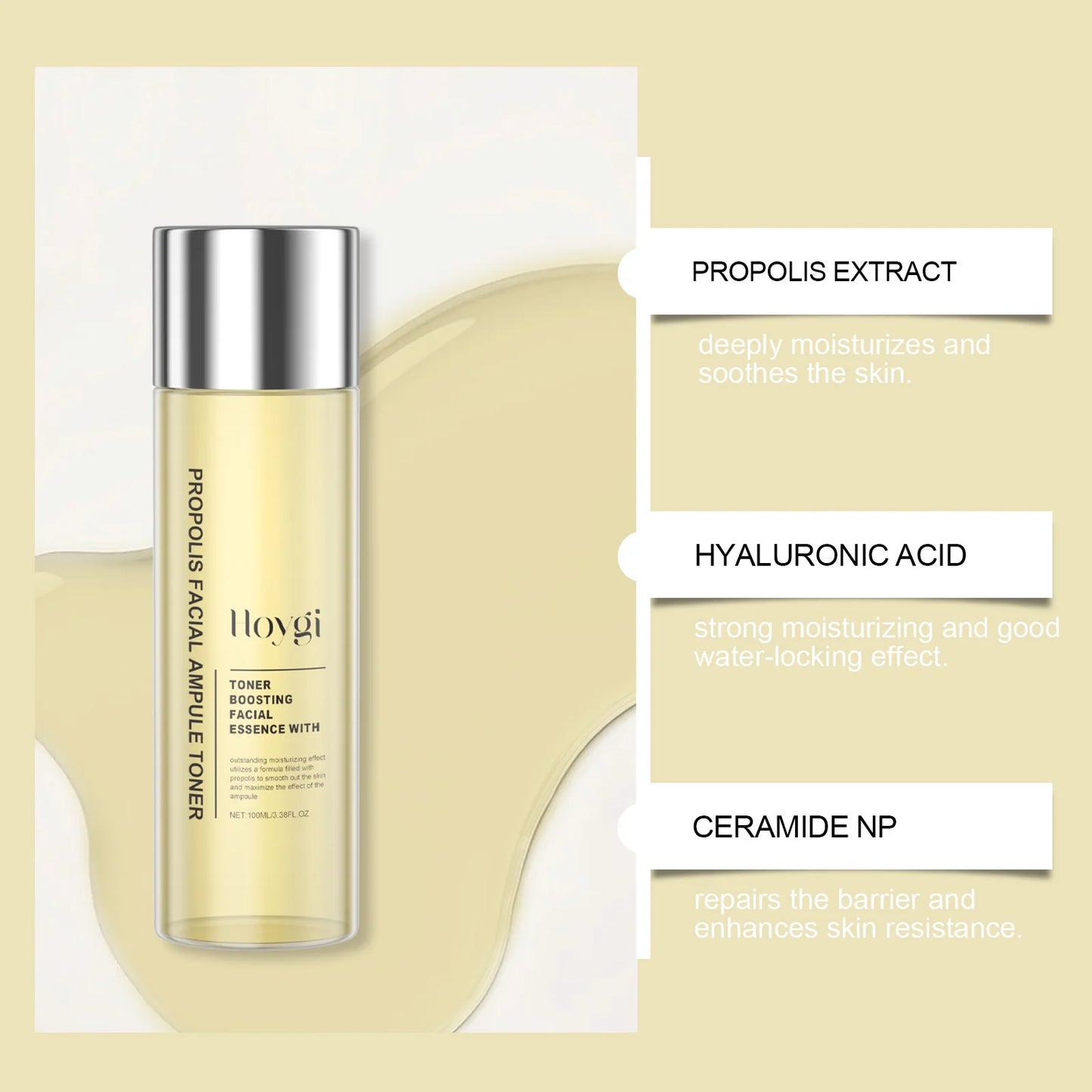 Honey Ceramide Toner – Hydrating & Skin Barrier Repair Essence