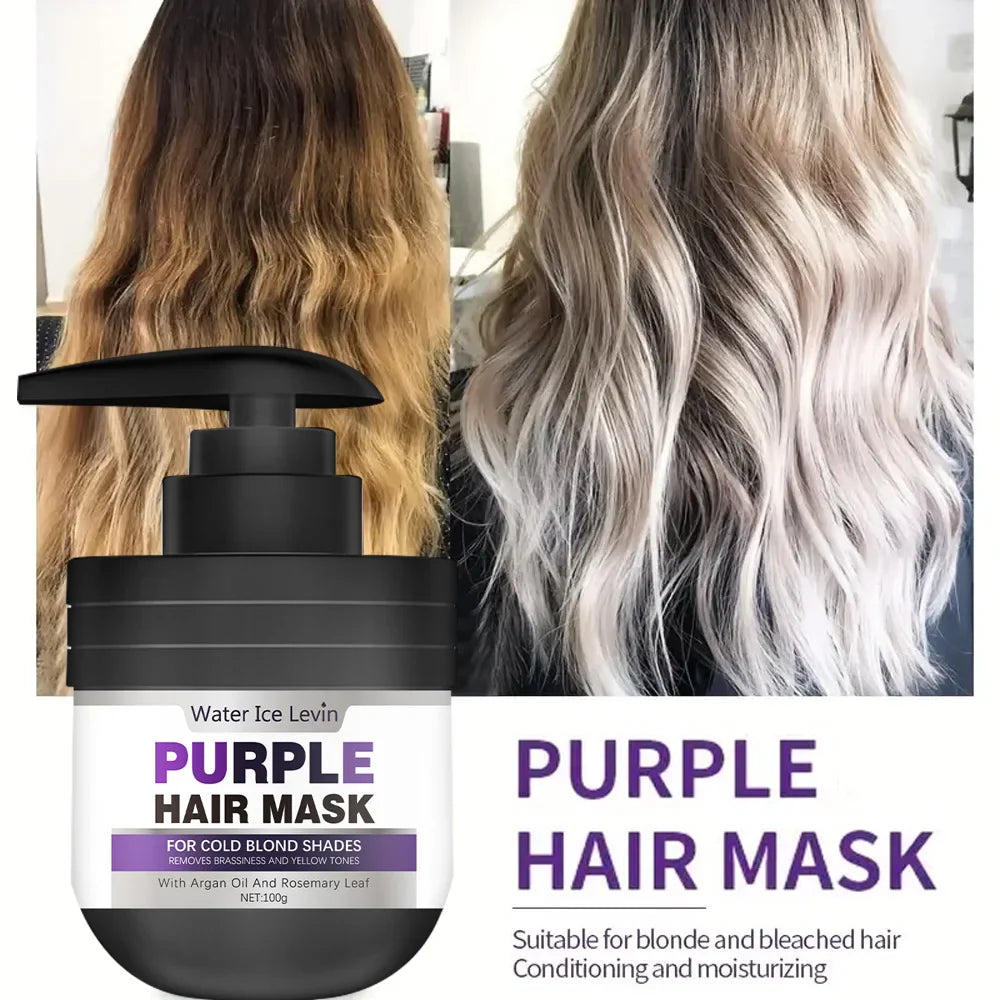 Purple Keratin Hair Mask – Repair, Moisturize & Tone Hair