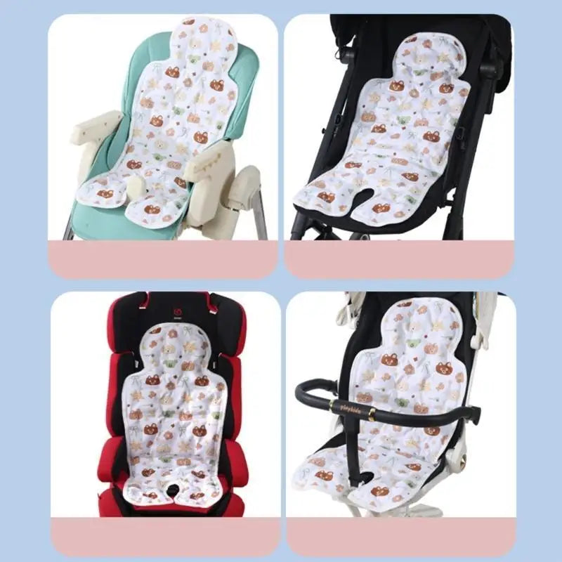 Baby Stroller Cooling Cushion | Breathable Summer Safety Pad