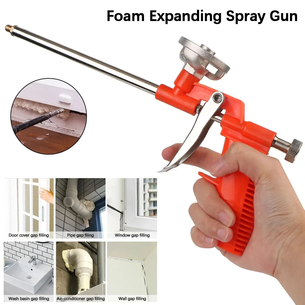 Manual Polyurethane Expansion Foam Spray Gun – DIY Tool