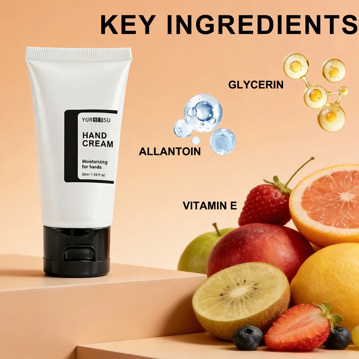 YURHERSU Intensive Hand Cream – Shea Butter 24H Moisture 50ml