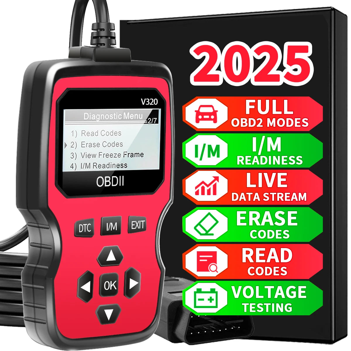 OBD2 CAN Diagnostic Scanner – Read & Clear Engine Fault Codes Peaceful Pleasures Health and Wellness