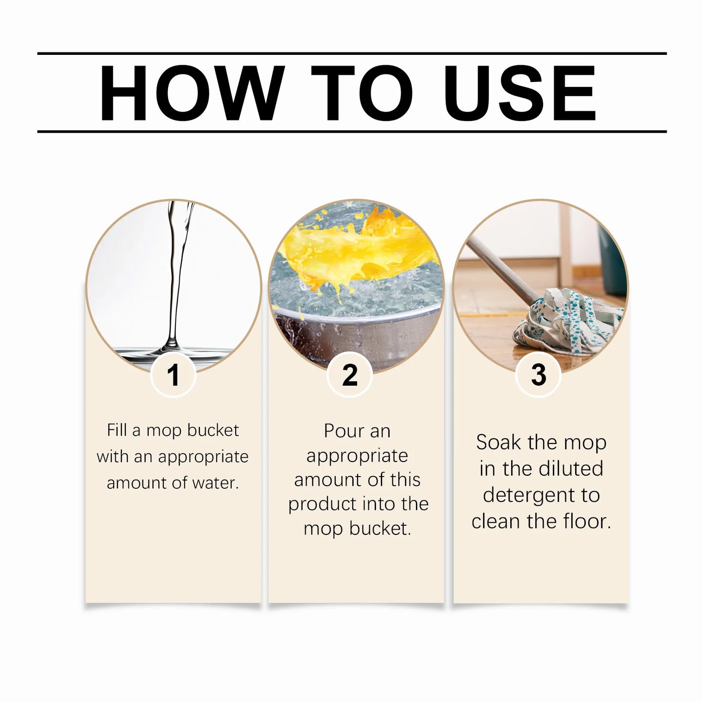Jakehoe Floor Polish Cleaner – Fragrant Quick-Dry Mop Liquid