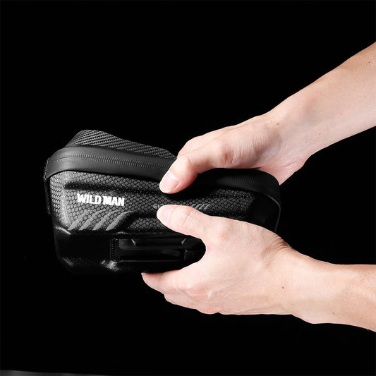 1L Bike Phone Handlebar Bag | Touchscreen Top Tube Frame Bag Bicycle Frame Bag Peaceful Pleasures Health and Wellness