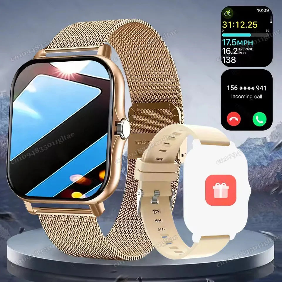 Ola Esporte Smart Watch 2.01" HD Bluetooth Call Fitness Tracker