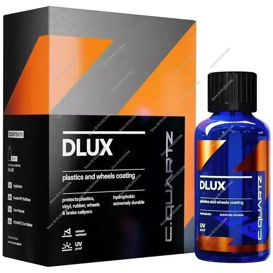 CAR CQUARTZ DLUX Wheel Trim Coat 50mL Ceramic Coating UV Protection for Wheels Exterior Plastics Rubber Metals Peaceful Pleasures Health and Wellness