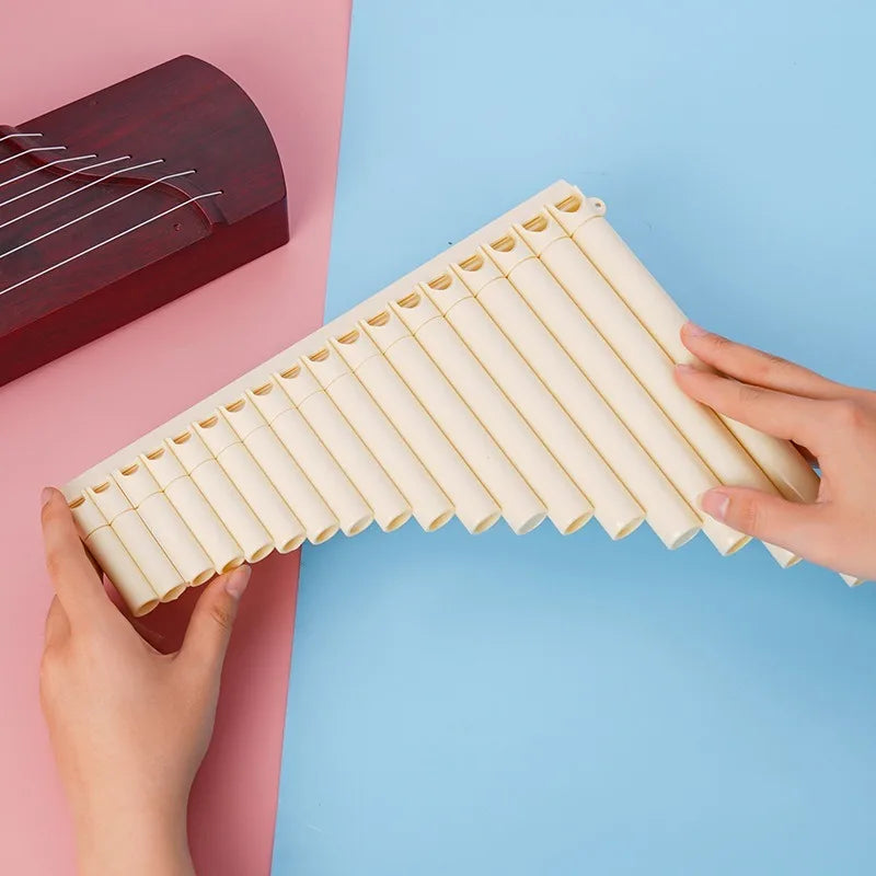 Panflute 16 Pipes 18 Simple Musical Instrument Students Schools