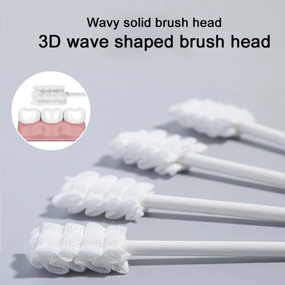30-Pack Disposable Baby Mouth Cleaning Sticks | Infant Oral Care