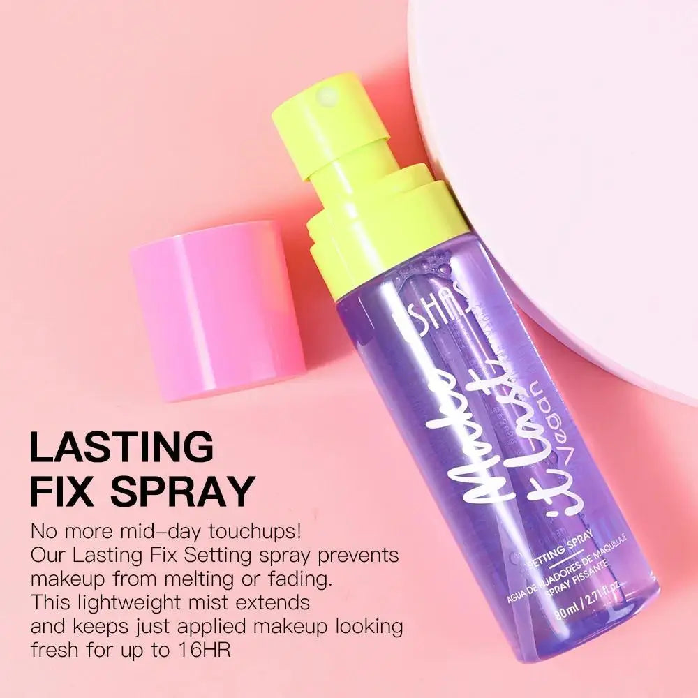 USHAS 80ml Oil Control Setting Spray – Waterproof Makeup Fixer