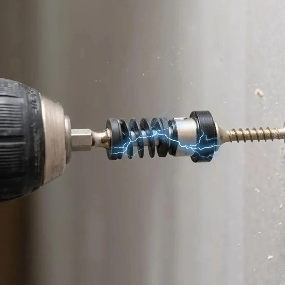 Spring-Loaded Positioning Screwdriver Bits PH2 Magnetic Stop Screws Locating Batch Head Drilling Tool For Power Drills Peaceful Pleasures Health and Wellness