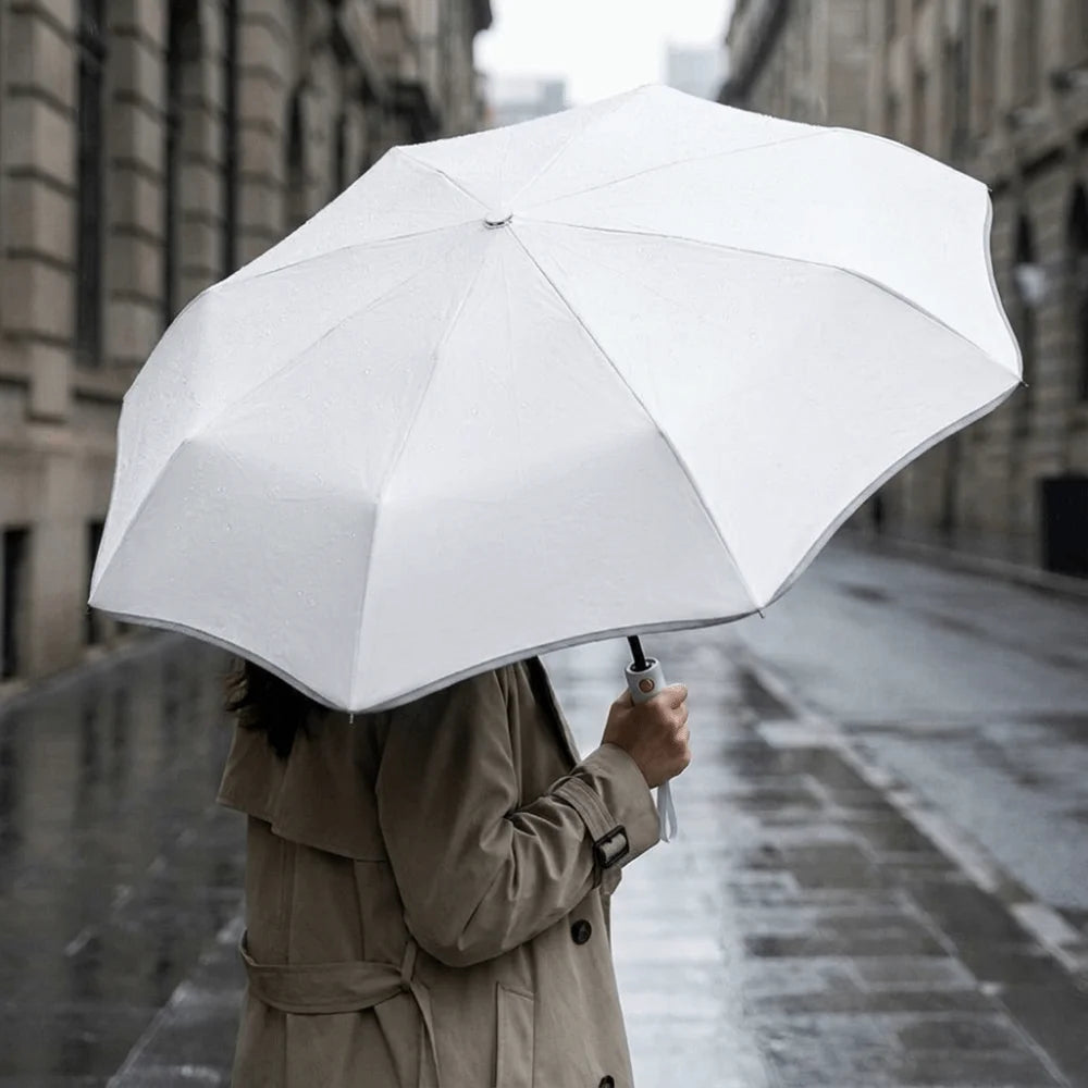 UV Protection 3-Fold Windproof Sunshade Umbrella | Reflective Edge