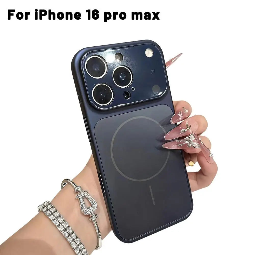 Nano Glass MagSafe iPhone Case – Matte, Magnetic & Drop-Proof
