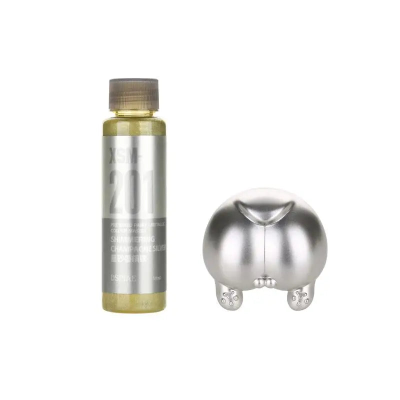 50ml Water-Based Pre-Mixed Metal Paint for Scale Models & Airbrush