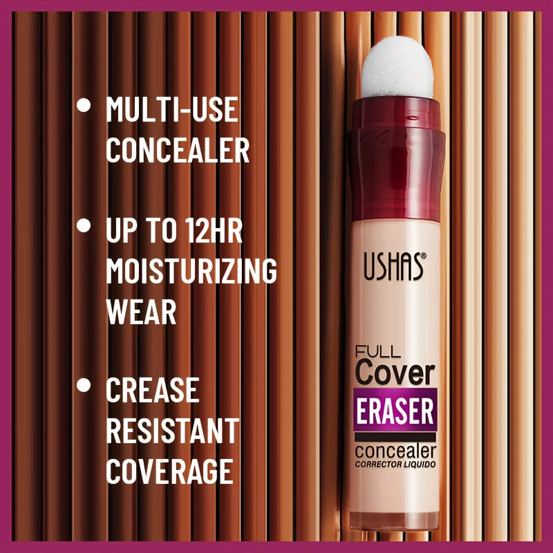 SADOER Sponge Tip Concealer – Full Coverage Liquid Foundation