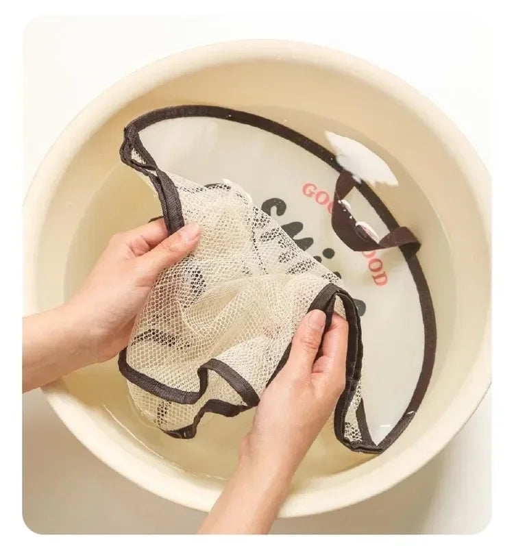 Large Capacity Cartoon Wall mounted sundry Mesh Bag Portable Toy Clothes sock collating Organizer Net Bathroom Storage Mesh Bag Peaceful Pleasures Health and Wellness