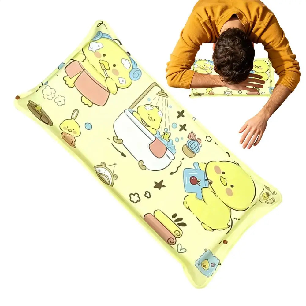 Cooling Pillow For Kids Sweat-Resistant Comfortable Soft Cushion Kids Adults Napping Sponge Pillow For Students Girls Boys Women Peaceful Pleasures Health and Wellness A China Mainland