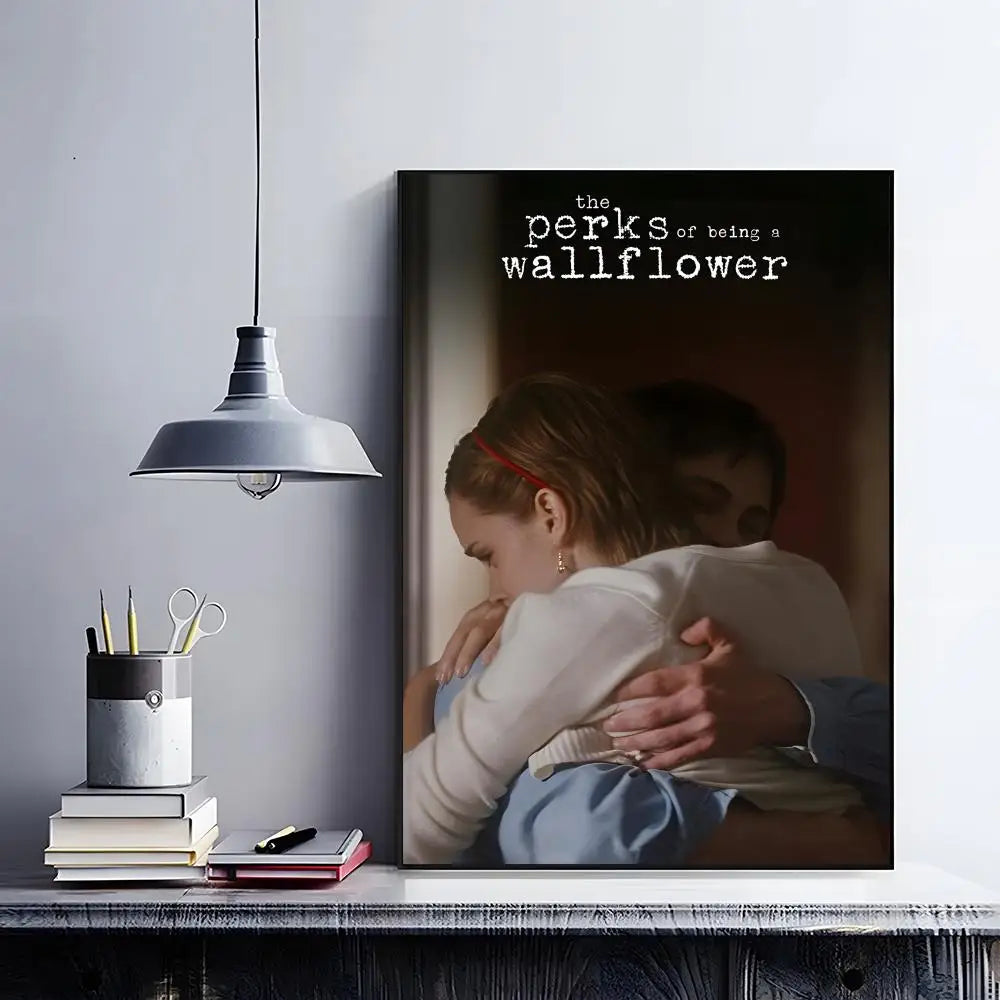 Perks of Being a Wallflower Poster – HD Self-Adhesive Wall Art Wall Art Poster Peaceful Pleasures Health and Wellness z7 40X50cmNoframe