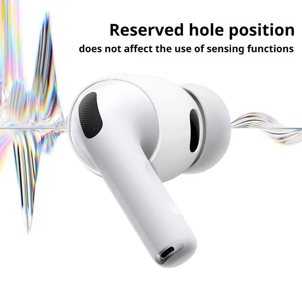 New Soft Silicone Ear Tips for AirPods Pro 3 Anti Slip Ultra Thin Sport Anti Scratch Earbuds Accessories Peaceful Pleasures Health and Wellness