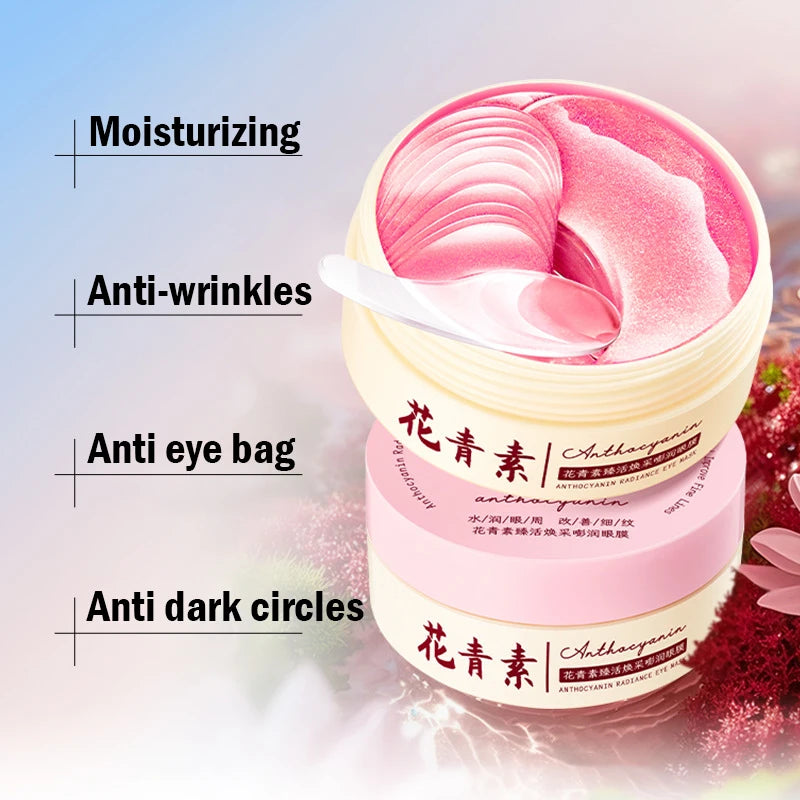 60pc Collagen Eye Mask Patches – Dark Circles & Anti-Aging